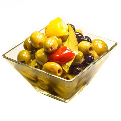 Cocktail d'olives dénoyautées