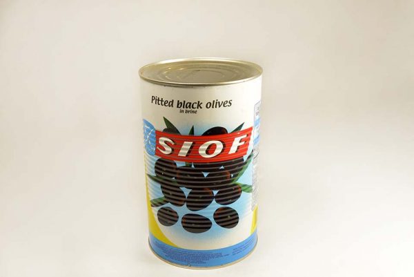 Olives Noires Confites Dénoyautées Boite