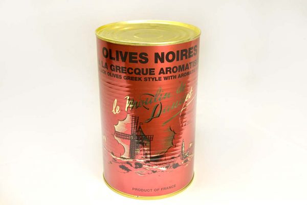 Olives Noires Aromatisées aux Herbes de Provence Boite