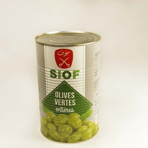 Olives Vertes Confites Boite