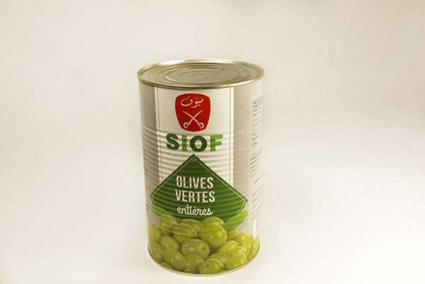 Olives Vertes Confites Boite