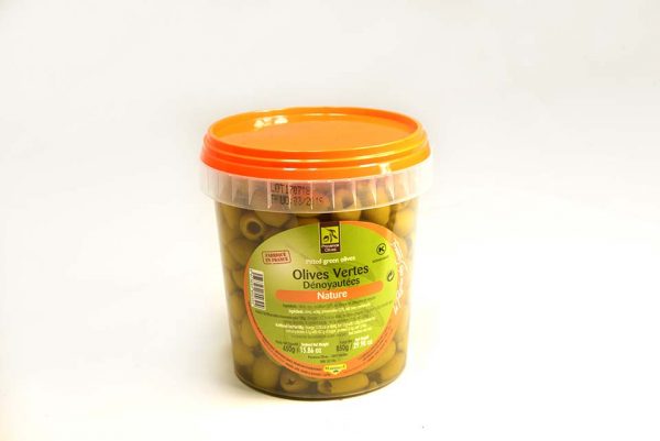 Olives Vertes Dénoyautées