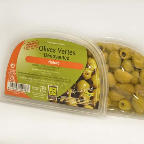 Olives Vertes Dénoyautées