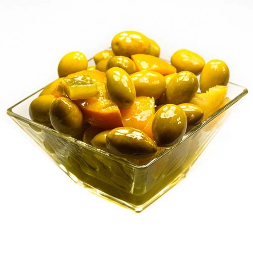 Olives au citron